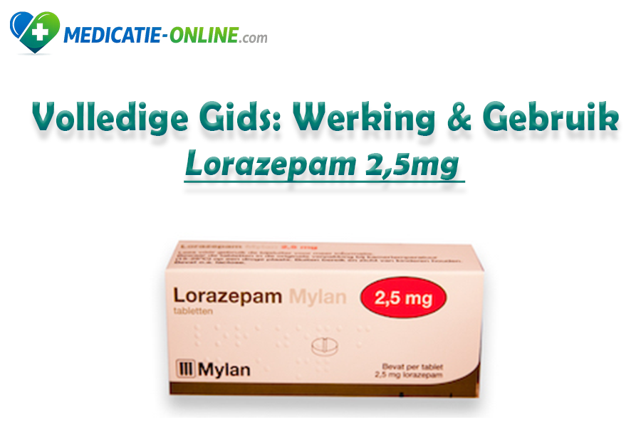 Lorazapam 2.5mg