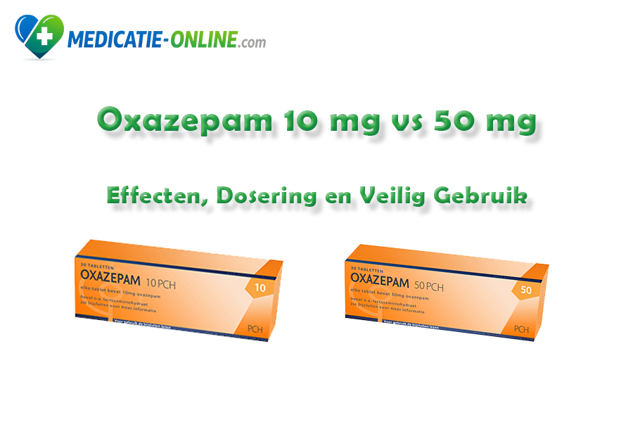 Oxazepam 10mg Oxazepam 50mg